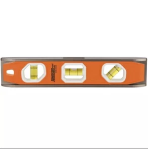 Johnson Level Magnetic Torpedo Leve 10 Inch 3 Vials Aluminum Frame EZ-Read - Picture 1 of 4