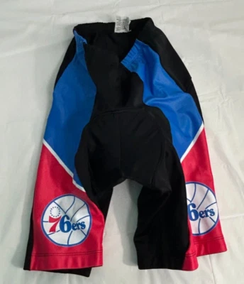 VOmax Womens PHILADELPHIA 76ers 🏀  CYCLING COMPRESSION SHORTS Size (XS) - Image 1 of 3