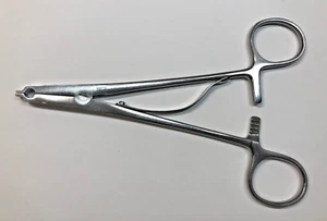 V. Mueller NL-10 Neuro Raney Scalp Applying Forceps 6.25" - Picture 1 of 4