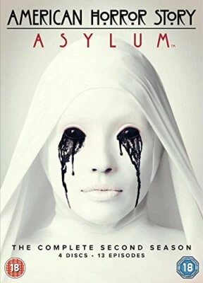 American Horror Story - Season 2 DVD Drama (2013) Jessica Lange New - Image 1 of 4
