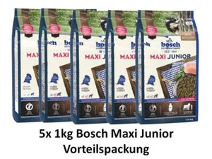 Bosch Maxi Junior | 5x 1kg Hundefutter Sparpackung - Bild 1 von 1