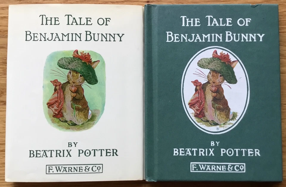 VG 1960s Vintage Edition Hardcover in DJ Tale of Benjamin Bunny Beatrix Potter - Image 1 of 1