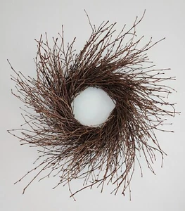 20" Handmade Twig Wreath - Picture 1 of 3