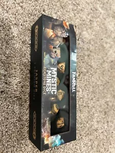 Mystic Mines 16mm Stone Poly Dice Set: Picture Jasper MDG0104 - Picture 1 of 3