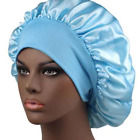 Women Long Hair Care Satin Bonnet Night Sleep Hat Cap Silk Feel Head Wrap Turban
