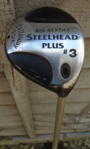 Ladies Callaway Big Bertha Steelhead Plus #3 Wood 15 Degree L Flex Golf Driver - Picture 1 of 19