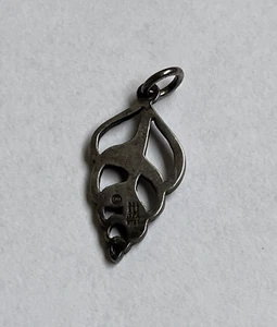 Rare James Avery Sterling Silver Conch Sea Shell Cut Slice Charm or Pendant 925 - Picture 1 of 4