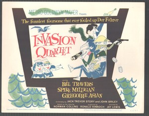 Invasion Quartet 11"x14" Lobby Card #1Bill Travers Spike Milligan Gregoire Aslan