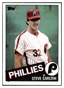 1985 Topps Steve Carlton    Philadelphia Phillies #360