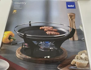 KELA Tischgrill Pastenbrenner Grillplatte Country, Gussplatte - Bild 1 von 3