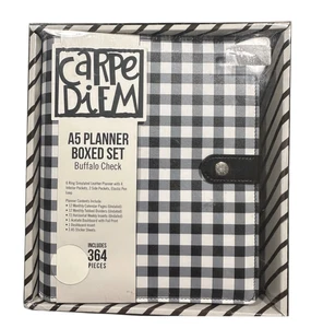 Carpe Diem Buffalo Cuadros Caja Planificador Set Sin Fecha Hola Hoy NUEVO en Caja - Imagen 1 de 11