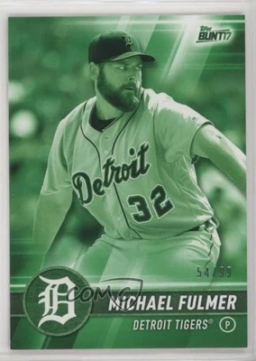 2017 Topps Bunt Green /99 Michael Fulmer #137 - Image 1 of 2