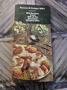 Benson & Hedges 100 Recipes from 100 of the Greatest Restaurants Cookbook 1978 - Picture 1 of 5