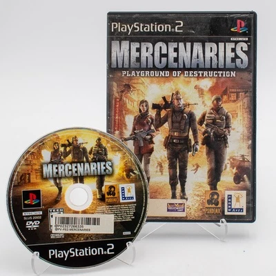 Mercenaries Playground of Destruction PS2 PlayStation 2 Action Game Tested CIB - Image 1 of 3