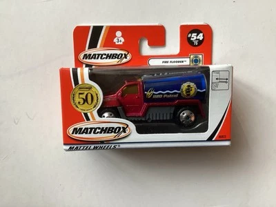Matchbox 50 Years Matttel Wheels #54 FIRE FLOODER - image 1 of 2