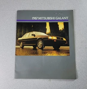 1987 Mitsubishi Galant 14-page Original Car Sales Brochure Catalog - Picture 1 of 8