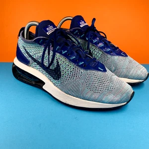 Nike Air Max Flyknit Racer - UK7 - Royal Blue - Great Condition - Picture 1 of 19