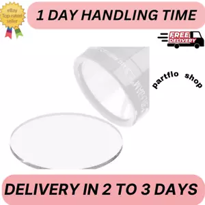 Glass Lens for Maglite C or D Cell Full Size Flashlights Upgrade - Tempered Glas - Picture 1 of 1