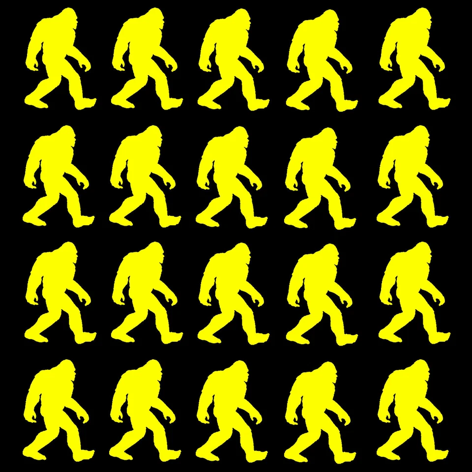  x20 Sasquatch Big Foot Sticker Decal - 2" Each Mini Pack — 第 1/1 张图片