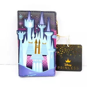 Loungefly Disney Princess Cinderella Castle and Carriage Flap Wallet - Picture 1 of 3