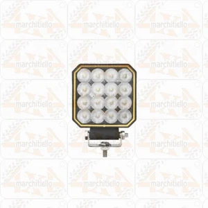 Faro LED 16 x LED quadrato PLUS  Faro da lavoro, profondità 25 watt - Foto 1 di 10