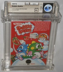 Bubble Bobble Round (Nintendo NES) NEW Sealed WATA 8.5 B+