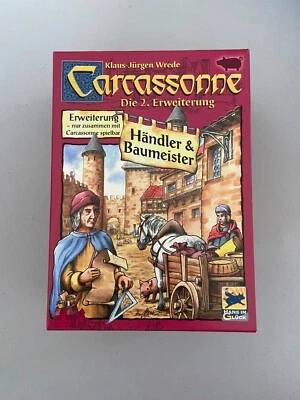 Carcassonne 2. Erweiterung Händler & Baumeister - Altes Layout - 2007 TOP - Bild 1 von 3