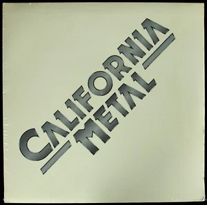 CALIFORNIA METAL 1985 VINYL LP COMPILATION JESTER, MAD RACKET, PLEAZER *SEALED* - Imagen 1 de 2