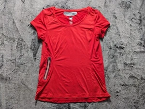 REI Athletic Short Sleeve Shirt Women's Size Small Red - Picture 1 of 11