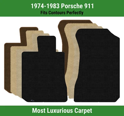 Lloyd Luxe Front Row Carpet Mats for 1974-1983 Porsche 911  - Image 1 of 4