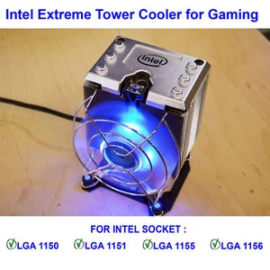 Intel XTS100H Extreme Tower Heatsink Gaming Cooler for LGA 1150,1151,1155,1200 - Picture 1 of 10