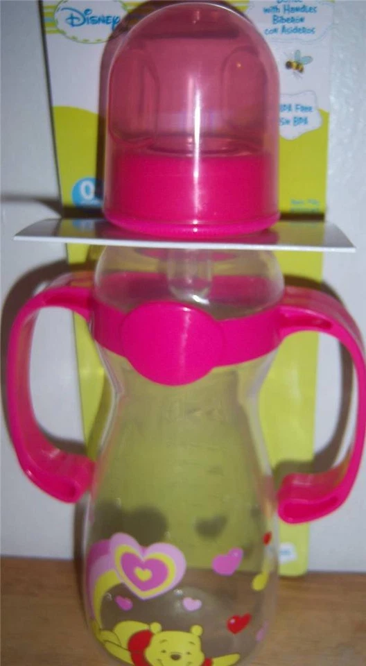 Botella Winnie the Pooh 8 oz con asas Foto 1 de 1