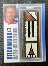 2013-14 In The Game ITG Stickwork Game-Used Stick Silver /19  Brian Leetch