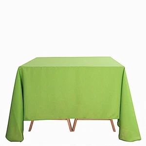 90x90" SQUARE POLYESTER Tablecloth Cheap Table Linens Decorations WHOLESALE SALE - Picture 1 of 10