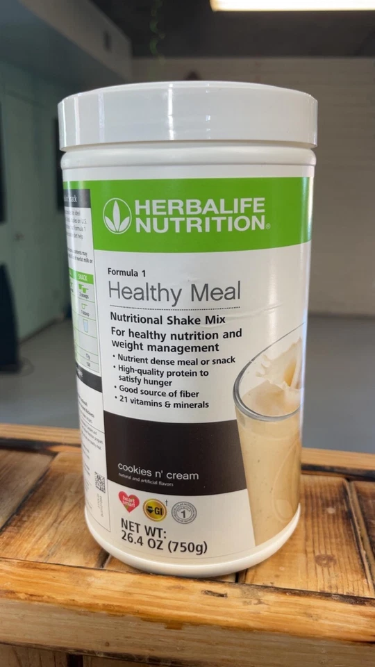 Mezcla de batido nutricional Herbalife Fórmula 1 - Cookies 'n Cream, 750 g Foto 1 de 1