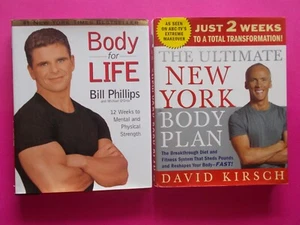 BODY FOR LIFE & ULTIMATE NEW YORK BODY PLAN - BILL PHILLIPS TOTAL TRANSFORMATION - Picture 1 of 10