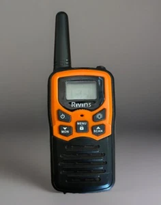 Rivins RV-7 Walkie Talkie Powerful VHF/UHF Radio 22-Ch FRS GMRS Good Condition - Picture 1 of 2