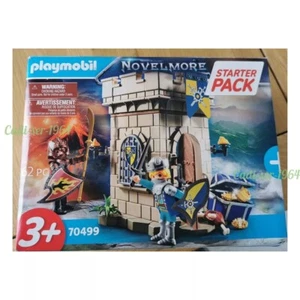 Playmobil 70499 Novelmore Knights Fortress Starter Pack Complete 32 pc Set NEW - Picture 1 of 24