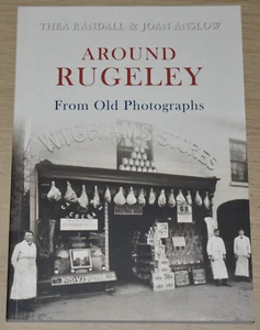 AROUND RUGELEY HISTORY Staffordshire Old Photos Streets Houses People Buildings - Imagen 1 de 1