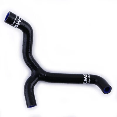 Black Silicone Radiator Y-Hose For 2009-2012 Husaberg FE390 FE570 FX FE450 Foto 1 de 4