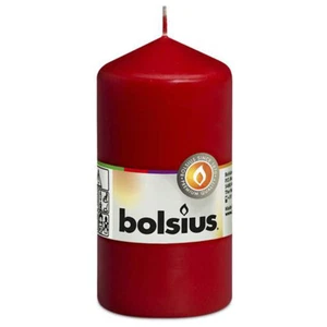 Bolsius Vela Muñón Rojo 120/58mm - Imagen 1 de 1