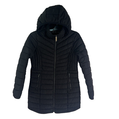 Michael Kors giacca puffer ultraleggera media lunghezza donna taglia S nera