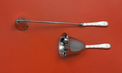 Juego de 2 piezas de plata esterlina personalizado Repousse by Kirk Foto 1 de 4