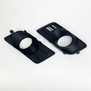 Pair Front Bumper Fog Light Cover Bezel Frame Trim For Suzuki Swift 2007-2010 - Picture 1 of 10