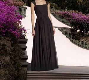 NWT Vera Wang Chiffon Gown Size 2 $368 - Picture 1 of 5