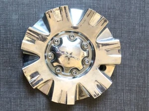 Limited Custom Wheel Center Cap CHROME PN A-702 USED - Picture 1 of 5