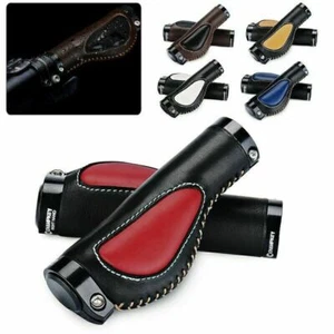 Fahrradgriffe Trekking Grips· MTB Leder Stoßfeste Fahrrad Lenkergriffe Gripshift - Bild 1 von 15