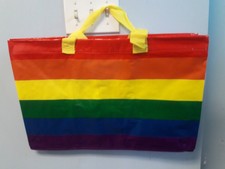 Ikea Kvanting Rainbow Pride Reusable Bag Tote LIMITED LGBT 