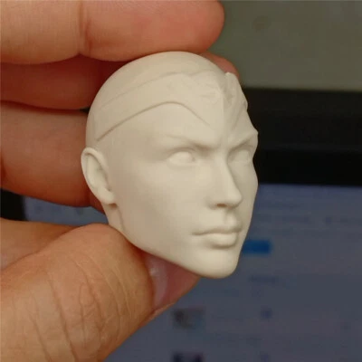 Escala 1:6 Cabeza Femenina Esculpida Mujer Maravilla Gal Gadot Para 12" PH TBL Figura Cuerpo Foto 1 de 4