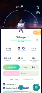 Pokemon Sableye Litwick Hat ! Same Day Shippment or Next Day Guaranteed ! Go - Picture 1 of 1